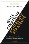 Cover-Bild zum Titel 'Gute Strategie / Schlechte Strategie' von 'Richard P. Rumelt'