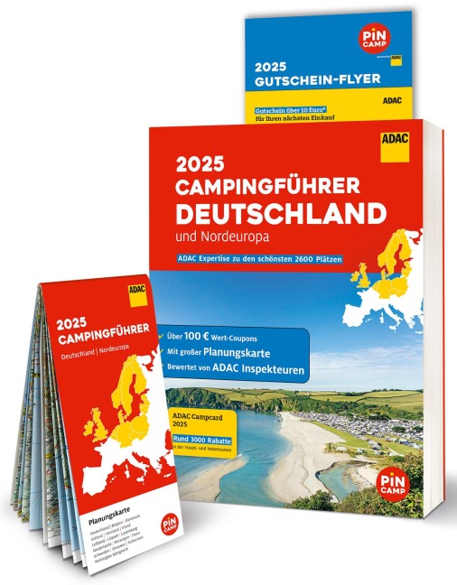 ADAC Campingführer Deutschland/Nordeuropa 2025 - 