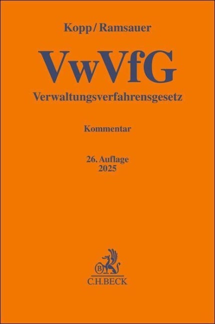 Verwaltungsverfahrensgesetz. VwVfG - 