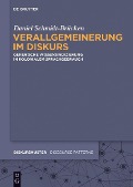 Cover-Bild zum Titel 'Verallgemeinerung im Diskurs' von 'Daniel Schmidt-Brücken'