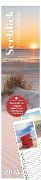 Streifenplaner Seeblick 2025 - Streifen-Kalender 11,3x49x5 cm - Strand und Meer - Küchenkalender - Wandplaner - Alpha Edition - 