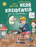 Cover-Bild zum Titel 'Der geniale Herr Kreideweiß (2). Der geniale Herr Kreideweiß und die Schattenkatze' von 'Stefanie Taschinski'