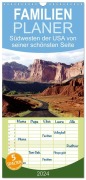 Cover-Bild zum Titel 'Familienplaner 2027 - USA-Südwesten von seiner schönsten Seite 2027 mit 5 Spalten (Wandkalender, 21 x 45 cm) CALVENDO' von 'Christian Döbler'
