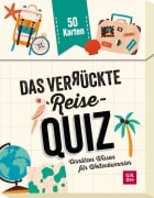Cover-Bild zum Titel 'Das verrückte Reise-Quiz' von 'Norbert Golluch'