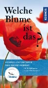 Cover-Bild zum Titel 'Welche Blume ist das?' von 'Eva-Maria Dreyer, Wolfgang Dreyer'