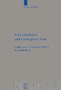 Cover-Bild zum Titel 'Vom offenbaren und verborgenen Gott' von 'Otto Kaiser'