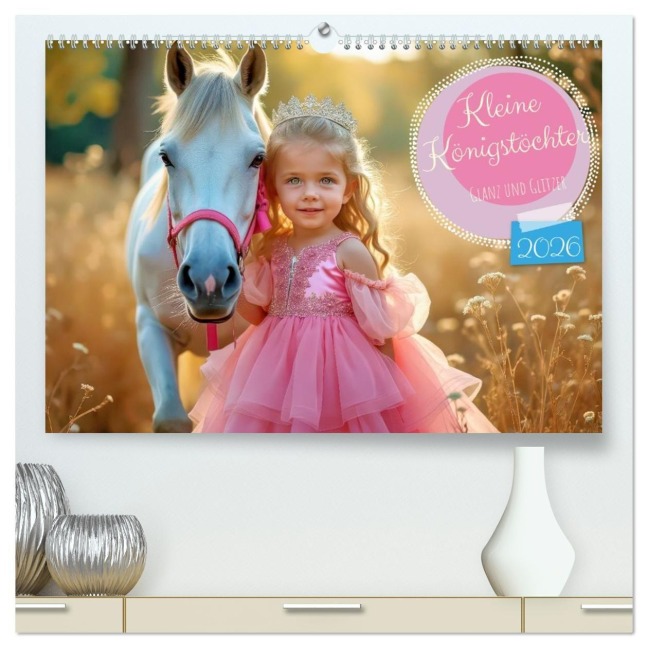 Kleine Königstöchter (hochwertiger Premium Wandkalender 2026 DIN A2 quer), Kunstdruck in Hochglanz - Torsten Irmer