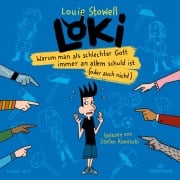 Cover-Bild zum Titel 'Loki 2: Warum man als schlechter Gott immer an allem schuld ist (oder auch nicht)' von 'Louie Stowell'