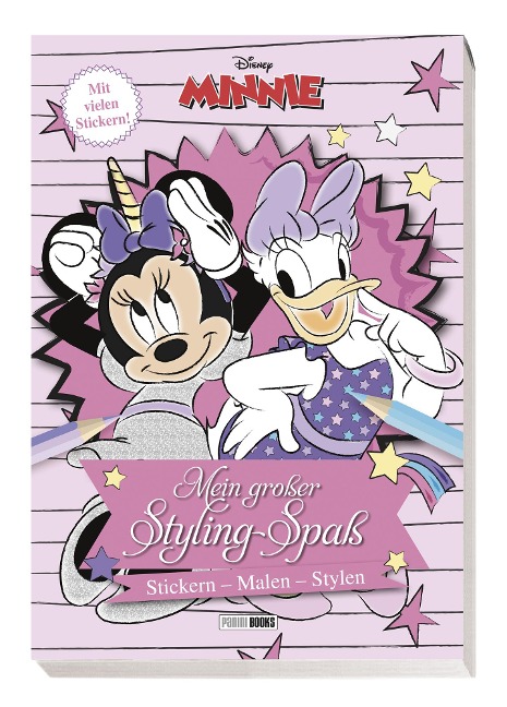 Disney Minnie: Mein großer Styling-Spaß: Stickern, Malen, Stylen - Disney, Panini