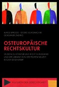 Cover-Bild zum Titel 'Osteuropäische Rechtskultur' von 'Alfred Sproede, Georg Schomacher, Oleksandr Zabirko'
