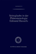Cover-Bild zum Titel 'Seinsglaube in der Phänomenologie Edmund Husserls' von 'Liangkang Ni'