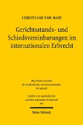 Cover-Bild zum Titel 'Gerichtsstands- und Schiedsvereinbarungen im internationalen Erbrecht' von 'Christiane von Bary'