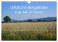 Liebliche Bergstraße - Burgen, Wein und Fachwerk (Wandkalender 2024 DIN A4 quer), CALVENDO Monatskalender - Ilona Andersen