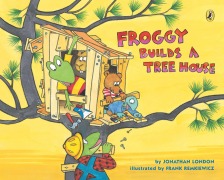 Cover-Bild zum Titel 'Froggy Builds a Tree House' von 'Jonathan London'