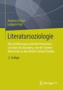 Cover-Bild zum Titel 'Literatursoziologie' von 'Ludgera Vogt, Andreas Dörner'