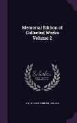 Cover-Bild zum Titel 'Memorial Edition of Collected Works Volume 2' von ''
