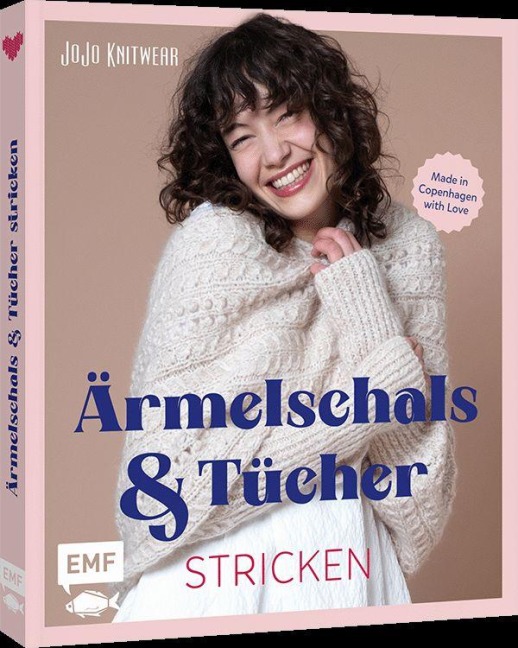 Ärmelschals und Tücher stricken mit @jojoknitwear - Ane Marie Ambt Kofod