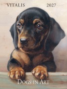 Cover-Bild zum Titel 'Dogs in Art 2027' von 'Carl Reichert, Frank Paton, Henriette Ronner-Knip, Horatio Henry Couldery, George Stubbs'