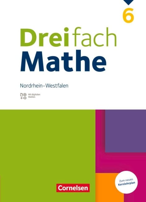 Dreifach Mathe 6. Schuljahr - Nordrhein-Westfalen - Schülerbuch - 
