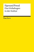 Cover-Bild zum Titel 'Das Unbehagen in der Kultur' von 'Sigmund Freud'
