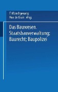 Cover-Bild zum Titel 'Das Bauwesen' von 'F. Münchgesang'