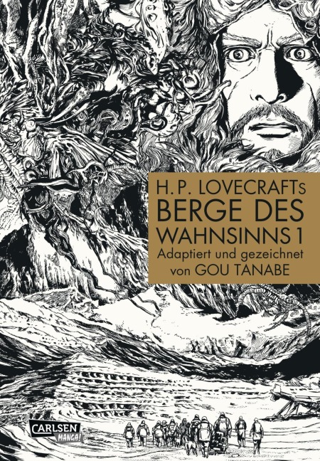 H.P. Lovecraft Manga: Berge des Wahnsinns, Teil 1 von 4 - Gou Tanabe