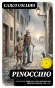Cover-Bild zum Titel 'Pinocchio (Mit Illustrationen der italienischen Originalausgabe von 1883)' von 'Carlo Collodi'