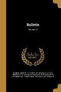 Cover-Bild zum Titel 'Bulletin; Volume 15' von ''