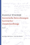 Cover-Bild zum Titel 'Esoterische Betrachtungen karmischer Zusammenhänge 2' von 'Rudolf Steiner'
