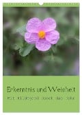 Erkenntnis und Weisheit - Hildegard von Bingen (Wandkalender 2025 DIN A3 hoch), CALVENDO Monatskalender - Christine Bergmann