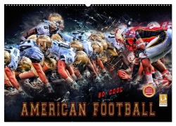 Cover-Bild zum Titel 'American Football - so cool (Wandkalender 2026 DIN A2 quer), CALVENDO Monatskalender' von 'Peter Roder'