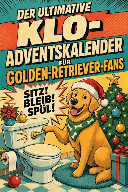 Der ultimative Klo-Adventskalender für Golden-Retriever-Fans - Charlotte Koch