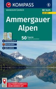 Cover-Bild zum Titel 'KOMPASS Wanderführer Ammergauer Alpen, 50 Touren mit Extra-Tourenkarte' von 'Siegfried Garnweidner'