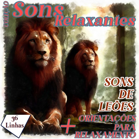 Coleção Sons Relaxantes - Sons de Leões - Silvia Strufaldi