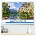 Malerische Seen im bayerischen Voralpenland (hochwertiger Premium Wandkalender 2025 DIN A2 quer), Kunstdruck in Hochglanz - Thomas Rosier (Videografic)