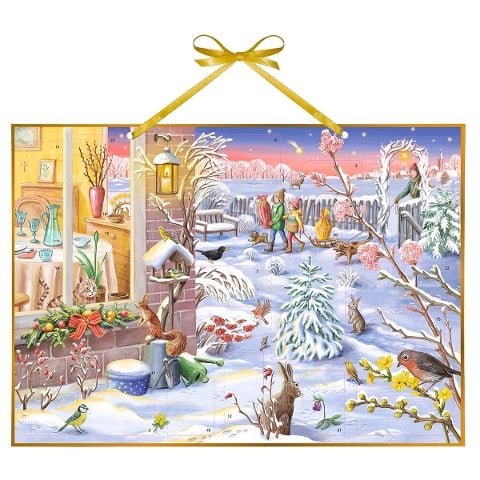 Adventskalender 'Blüten im Schnee' - 