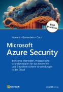 Cover-Bild zum Titel 'Microsoft Azure Security' von 'Michael Howard, Heinrich Gantenbein, Simone Curzi'