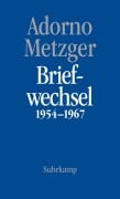 Cover-Bild zum Titel 'Theodor W. Adorno, Heinz-Klaus Metzger, Briefwechsel 1954-1967' von 'Theodor W. Adorno, Heinz-Klaus Metzger'