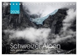 Cover-Bild zum Titel 'Schweizer Alpen. Natur und Landschaften (Tischkalender 2026 DIN A5 quer), CALVENDO Monatskalender' von 'Lucyna Koch'
