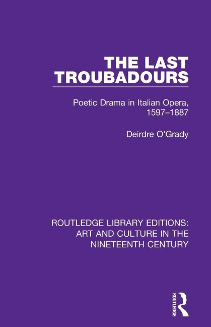 The Last Troubadours - Deirdre O'Grady