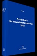 Cover-Bild zum Titel 'Fristenbuch für steuerberatende Berufe 2026' von ''
