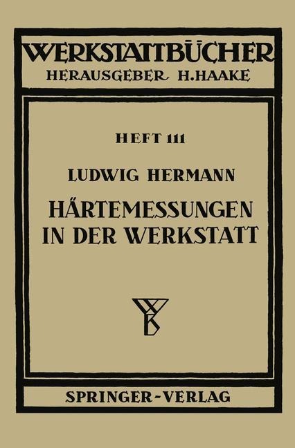 Härtemessungen in der Werkstatt - L. Hermann