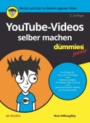 Cover-Bild zum Titel 'YouTube-Videos selber machen für Dummies Junior' von 'Nick Willoughby'