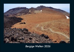 Cover-Bild zum Titel 'Bergige Welten 2026 Fotokalender DIN A4' von 'Tobias Becker'