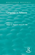 Cover-Bild zum Titel 'Routledge Revivals: Language in Tanzania (1980)' von ''