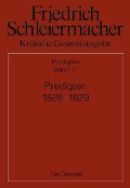 Cover-Bild zum Titel 'Predigten 1828-1829' von ''