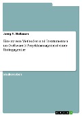 Cover-Bild zum Titel 'Einsatz von Methoden und Instrumenten im (Software-) Projektmanagement einer Ratingagentur' von 'Joerg F. Walbaum'