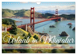 Urlaub in Miniatur (Wandkalender 2026 DIN A4 quer), CALVENDO Monatskalender - Kerstin Waurick
