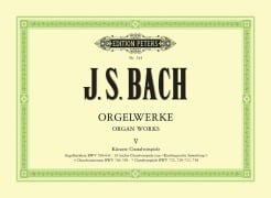 Cover-Bild zum Titel 'Orgelwerke in 9 Bänden - Band 5' von 'Johann Sebastian Bach'