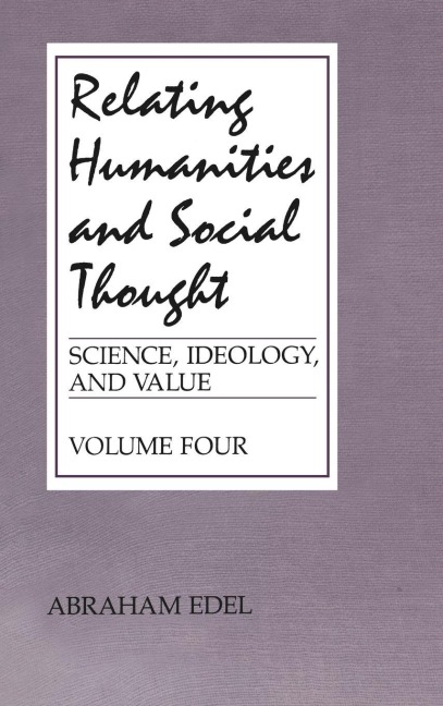 Relating Humanities and Social Thought - Abraham Edel